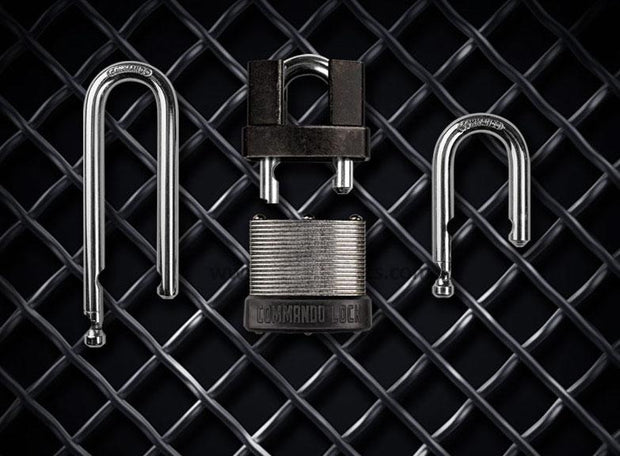 Commando Lock - Military-Grade Padlock System - Best Padlock. Keyed Alike or Master lock Keyed