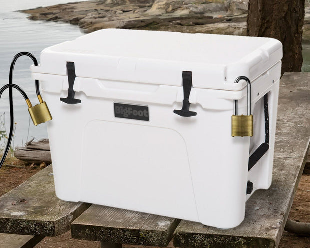 Commando | Cooler Cable Lock | 2 Brass PadLocks (KA) | Military-Grade Commando Lock 