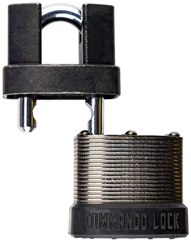 Commando Lock | Total Guard Cut Proof | iCHANGE Shrouded Padlock Commando Lock 