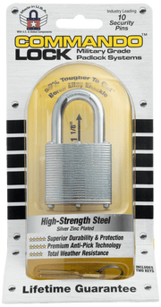 Commando Lock_Steel Heavy Duty Anti-Pick Padlock
