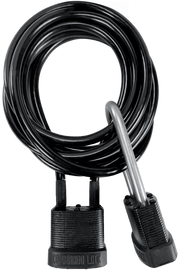 Commando | Cooler Cable Locks | 2 Blackout PadLocks (KA) | Heavy Duty